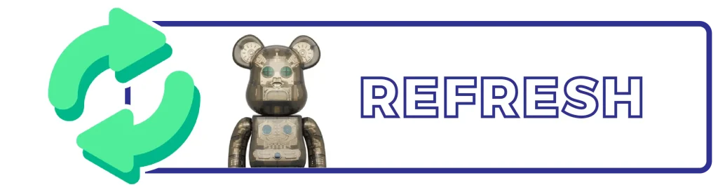 bearbrick888 refresh button